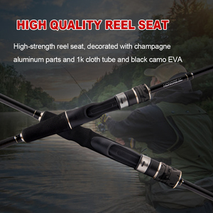 Cannes à pêche au bar 10-<span class=keywords><strong>28g</strong></span> Poignée EVA 7ft 8ft MH Action rapide <span class=keywords><strong>Canne</strong></span> à pêche au rocher en fibre de carbone - Product Image 5