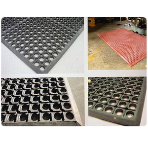 Rubber Floor Replace <b>Plastic</b> Mat With Drain Hole Heavy Duty Non-slip Drain Mat Suitable for Industrial <b>Kitchen</b> Restaurant Bar - Product Image 2