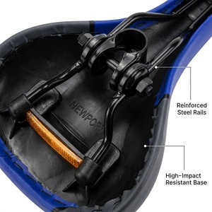 Siège de vélo pour enfants confortable et durable, personnalisable avec logo, réglable pour garçons et filles, pour VTT - Product Image 4