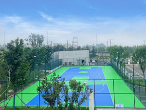 Suelo deportivo seguro para niños INOLP Corte de PU de silicona no tóxica para cumplir con las normas de seguridad ASTM para baloncesto - Product Image 4