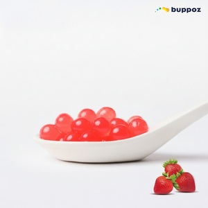 Perles de boba éclatantes saveur grenade, prêtes à consommer, avec jus intégré - Product Image 2