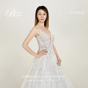 <span class=keywords><strong>Vestidos</strong></span> <span class=keywords><strong>de</strong></span> <span class=keywords><strong>novia</strong></span> <span class=keywords><strong>de</strong></span> buena calidad, tela 100% poliéster, color blanco, <span class=keywords><strong>caros</strong></span> - Product Image 3