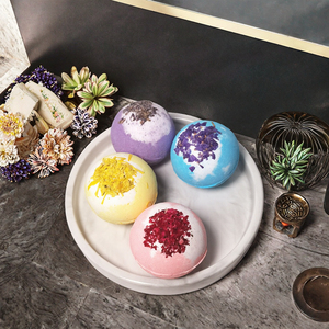 Private Label Rose Scented Bath Whitening Fizzy Bubble Mousse Organic Ingredients Bath Bombs - Product Image 3