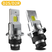 Phares LED universels série D en ligne pour voitures Super Bright D2R/D4R intégré 6000k couleur nouveau décodage D2S/D4S