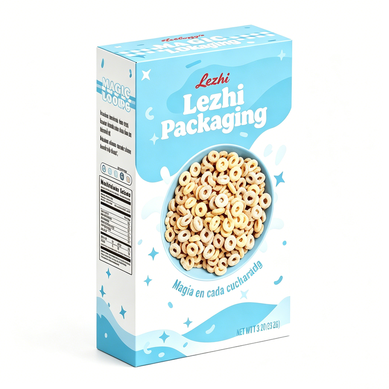 Breakfast Cereal Food Box Cardboard Cereal
