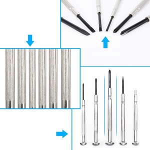 Ensemble d'outils de précision 11 pièces pour la maison : tournevis et clés, en acier, manuel, emballage OEM en seau - Product Image 3