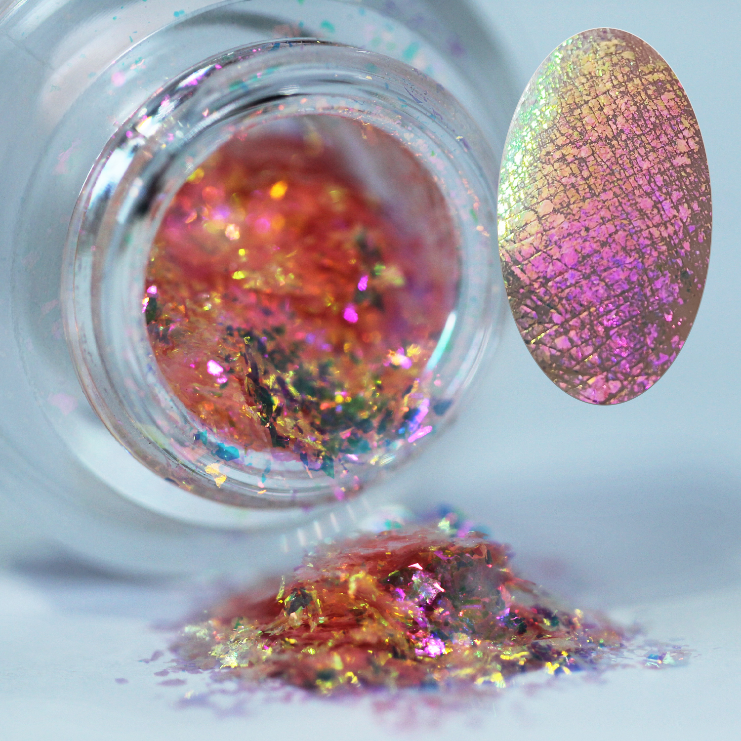 Высококачественный хамелеон, опал, хлопья, косметический, блестящий пигмент, индивидуальный логотип, перламутровый хамелеон, порошок для макияжа