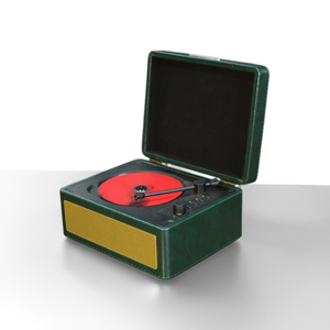 Reproductor de CD de Estilo Retro, Venta al por Mayor de Fábrica, Reproductor de Discos Inalámbrico BT, Dispositivo de Audio con Diseño de Maleta para Decoración de Escritorio - Product Image 4