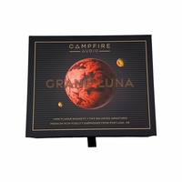 Solutions d'emballage haut de gamme conception de luxe produits électroniques casque casque écouteur emballage tiroir coulissant boîte ensemble