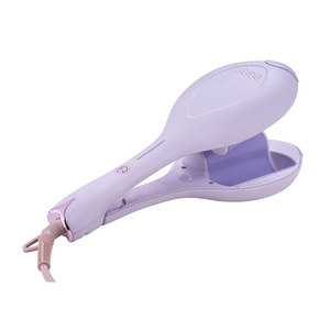 2025 vente chaude mignon conception oeuf rouleau cheveux <span class=keywords><strong>fer</strong></span> à friser ion négatif PTC chauffage électrique LCD lisseur de cheveux - Product Image 1