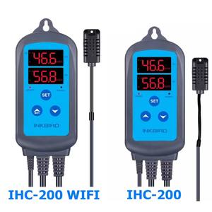 <span class=keywords><strong>INKBIRD</strong></span> <span class=keywords><strong>IHC</strong></span>-<span class=keywords><strong>200</strong></span> & <span class=keywords><strong>200</strong></span> WiFi EU Socket & Plug Contrôleur d'humidité numérique pour l'humidification et la déshumidification domestiques pour l'application gratuite - Product Image 2