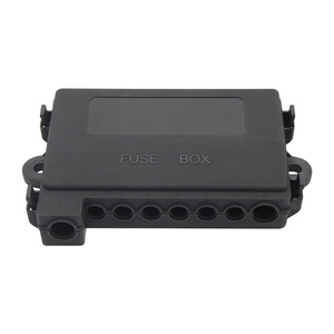 7-Way Box Power <span class=keywords><strong>Distribution</strong></span> Fusible Block Box Holder MIDI Fusible + 1PCS MEGA Fusible pour VR Car Boat Accessoire - Product Image 2