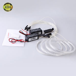 Nouveaux anneaux halo multicolores <span class=keywords><strong>CCFL</strong></span> <span class=keywords><strong>Angel</strong></span> <span class=keywords><strong>Eyes</strong></span> 12V pour E36 E38 E39 <span class=keywords><strong>E46</strong></span> - Product Image 5