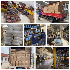 SNELL al por mayor guantes de trabajo al aire libre de invierno de doble capa de arena de látex completo con forro de acrílico guantes de trabajo de aislamiento térmico en frío - Product Image 6