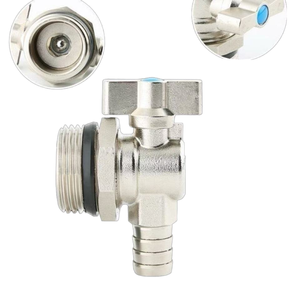 Valvola di Scarico Manuale YC YC456SR per Radiatori a Sfera Magica a Grande Flusso, per Sistemi di Riscaldamento a Pavimento, Scarico Acqua in 6 Minuti - Product Image 3