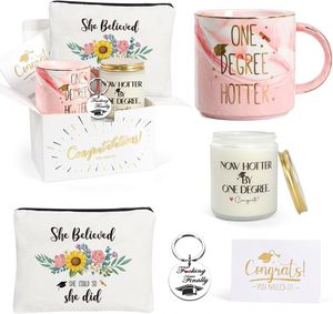 Regalos de Graduación Únicos para Mujeres, Recuerdos para Hermanas, Hijas y Amigas, Regalos Divertidos y Personalizados de Graduación Universitaria o de Maestría para Ella - Product Image 1