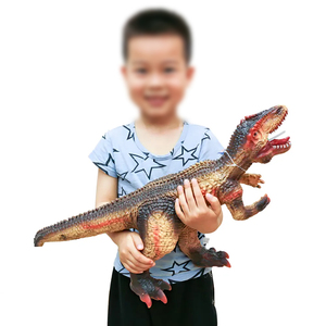 27inch lớn PVC Bông Vinyl lớn nhồi nhựa mềm cao su khủng long đồ chơi - Product Image 6