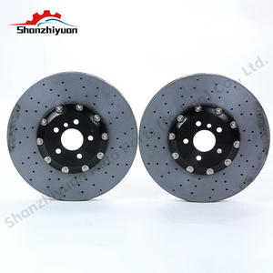 Discos de Freno de Cerámica de Carbono Originales Reemplazados, Delanteros 3w05301R 405*36mm, Traseros 3W0615601G 335*22mm, para Bentley <span class=keywords><strong>Continental</strong></span> <span class=keywords><strong>GT</strong></span> 2012 - Product Image 4