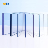 Plaque PC transparente gaufrée, durable et résistante aux intempéries, épaisseur 12 mm, avec service de découpe pour serre Melic