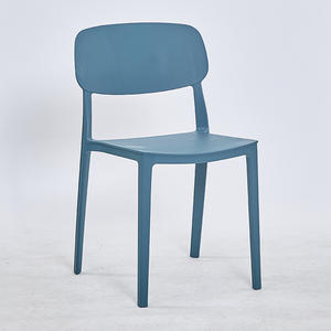 <span class=keywords><strong>Sillas</strong></span> de jardín apilables de salida de colores OEM modernas para el hogar, <span class=keywords><strong>sillas</strong></span> de comedor de restaurante de plástico PP - Product Image 3