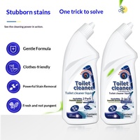 Agent nettoyant détartrant moussant pour toilettes et carrelages de salle de bain, parfum floral préféré, 500 ml, élimine les taches