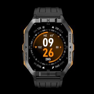 Nouvelle montre connectée robuste C32 Pro 2026 pour l'extérieur avec autonomie ultra longue, étanchéité profonde, compatible Android et <span class=keywords><strong>iPhone</strong></span> - Product Image 2
