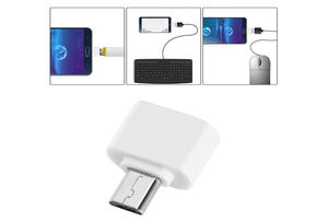 Adaptateur convertisseur USB C Type-C vers USB2.0 Câble micro-USB 1m pour une charge rapide pour imprimante de téléphone Flash OTG Drive Abs - Product Image 2