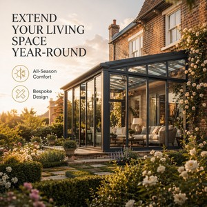 Invernadero Panorámico de Alta Resistencia con Estructura de Aluminio de 3.0mm y Vidrio para Villas de Lujo, con Certificación AS2047 y CE, Marca GELLJA - Product Image 6