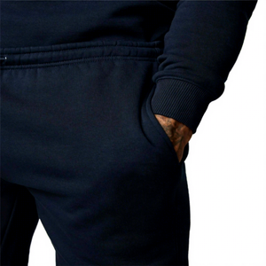 Custom Men's Winter Heavyweight Hooded Solid Tracksuit Breathable Cotton Training Running Jogging Sportswear <b>Set</b> Bulk - Product Image 5