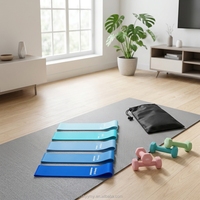 Kit de Bandas de Resistencia para Ejercicio, Bandas de Látex para Ejercicios de Yoga y Gimnasio, OEM