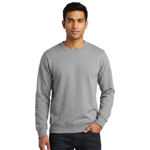 Sudaderas con Capucha y Cuello Redondo para Hombre, Tallas Grandes, Casuales, de Invierno, de Algodón de Buena Calidad, Manga Larga, Lisas, OEM - Product Image 1