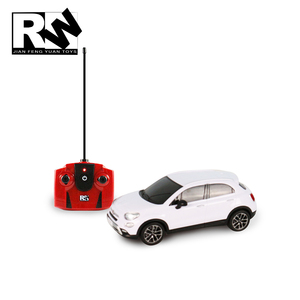 Voiture télécommandée <span class=keywords><strong>Fiat</strong></span> à l'échelle 1/24, nouvelle version 2026, jouets JFY, sous licence RW, avec 27 MHz - Product Image 1