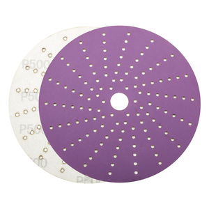 Pellicola in ceramica con gancio e anello viola disco levigante da 6 "per auto lucidatura di plastica/legno lucidante per cartongesso - Product Image 6
