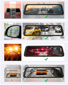 2021 EGO Android 8.1 WiFi voiture DVR avec Navigation GPS 4G double caméra de bord ADAS FHD caméras de navigation miroir enregistreur vidéo - Product Image 3