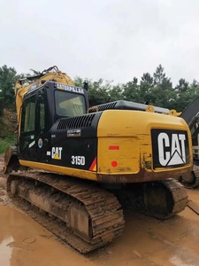 รถขุด CAT 315D สีเหลือง ระบบไฮดรอลิก ติดตั้งบนราง สำหรับงานก่อสร้าง เครื่องจักรขุดดินสำหรับงานหนัก ผลิตในจีน - Product Image 5