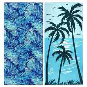 Toalla de Playa de Microfibra con Estampado Digital Personalizado de Dibujos Animados para Deportes al Aire Libre - Product Image 1