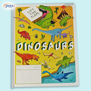 Conception de forme étrange en gros personnalisée, motif pour enfants, service d'impression de livres en carton à rabat en couleur - Product Image 2