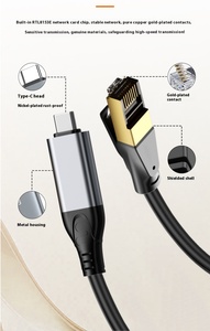 USB Type C to RJ45 Ethernet Cable RJ45 Cable Gigabit LAN Network <strong>Adapter</strong> - Product Image 4