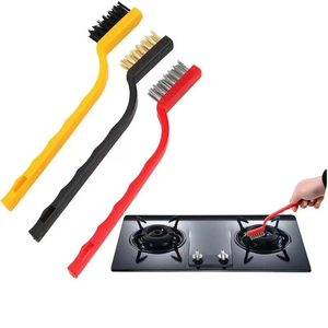 חם מוכר נירוסטה חוט bbq גריל ניקוי מברשת ברזל כלי מתכת עם לוגו מותאם אישית ארוז בתיבה עבור סוג גריל גז - Product Image 4