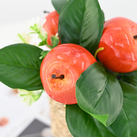 Realistischer Künstlicher Apfel-Bonsai 8,5cm Mini-Baum für Innenraumdekoration als Geschenk für Zuhause und Büro Bestseller zum Großhandelspreis