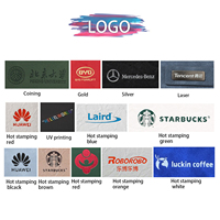 Cadeau d'entreprise de marque personnalisée Carnet de notes portable en cuir PU avec porte-stylo pour journaux d'affaires Carnet avec logo imprimé