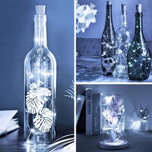 Kolpop - <span class=keywords><strong>Luces</strong></span> Decorativas para Botellas de Vino, 20 LED, Mini <span class=keywords><strong>Luces</strong></span> de Hadas para Interiores, 18 Unidades, Funciona con <span class=keywords><strong>Pilas</strong></span>, Plástico, IP44, Iluminación Navideña - Product Image 6