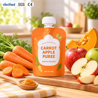 Sachets à bec verseur personnalisés en gros, OEM ODM, étanches, portables, jetables, de qualité alimentaire pour l'emballage de jus et de boissons en détail