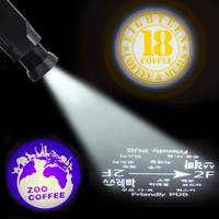 Projecteur industriel 800W, publicité commerciale, projection d'images, logo, lumière de projection pour banquets, IP65 IP67, étanche en extérieur