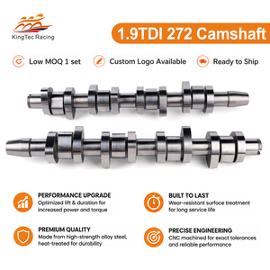 Albero a Camme KingTec Racing Motorsport in Acciaio Billet 272 Gradi per VW Golf <span class=keywords><strong>Polo</strong></span> Audi A3 A4 1.9 <span class=keywords><strong>TDI</strong></span> Diesel - Product Image 5
