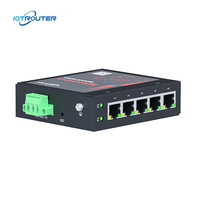 Switch Ethernet Industri Tanpa Manajemen 5-Port Gigabit Kelas DIN-Rail