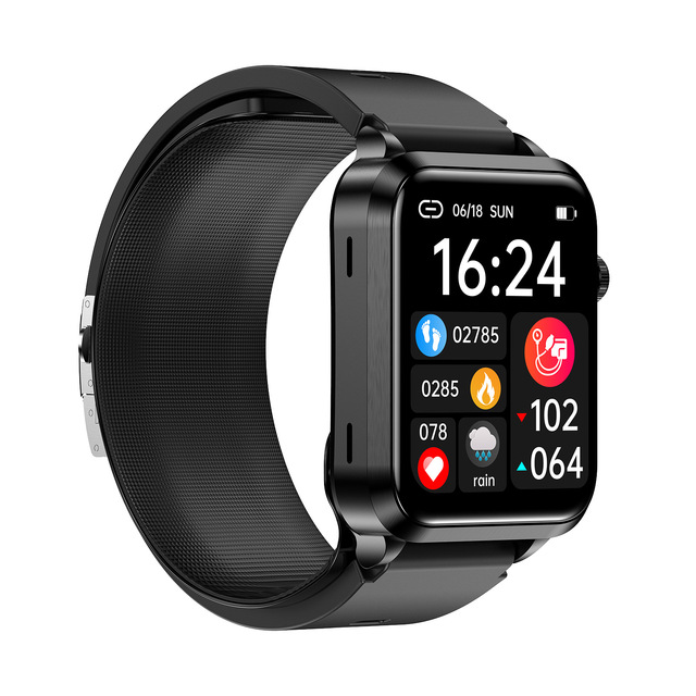 S11 Smartwatch with Accurate Air Pump Blood Pressure Oxygen ECG Temperature HRV Heart Rate Monitoring Health Smart Watch