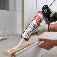 Adhésif de construction haute résistance sans clou, mastic liquide extrême pour sous-plancher, métal, bois et travaux de menuiserie