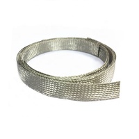 Câble de mise à la terre pour borne de recharge en cuivre étamé tressé ou nu de 16/25/50 mm² TXZ-16/25/50 T2 en cuivre rouge