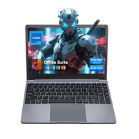 Ordinateur Portable 14 Pouces Win10/11 avec 8 Go de RAM et 256 Go de SSD, Ordinateur Portable IPS sans Fil Économique avec Clavier Anglais